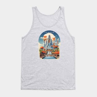 Retro Design Xandar Tank Top